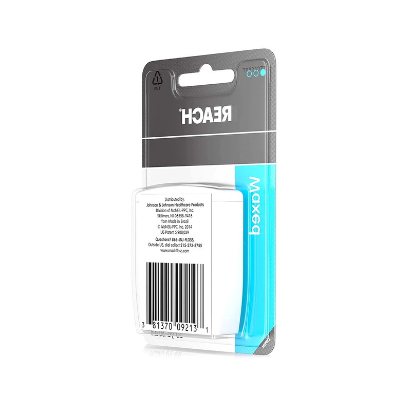 Reach Dental Floss, Waxed, Unflavored 1 ea (Pack of 2)