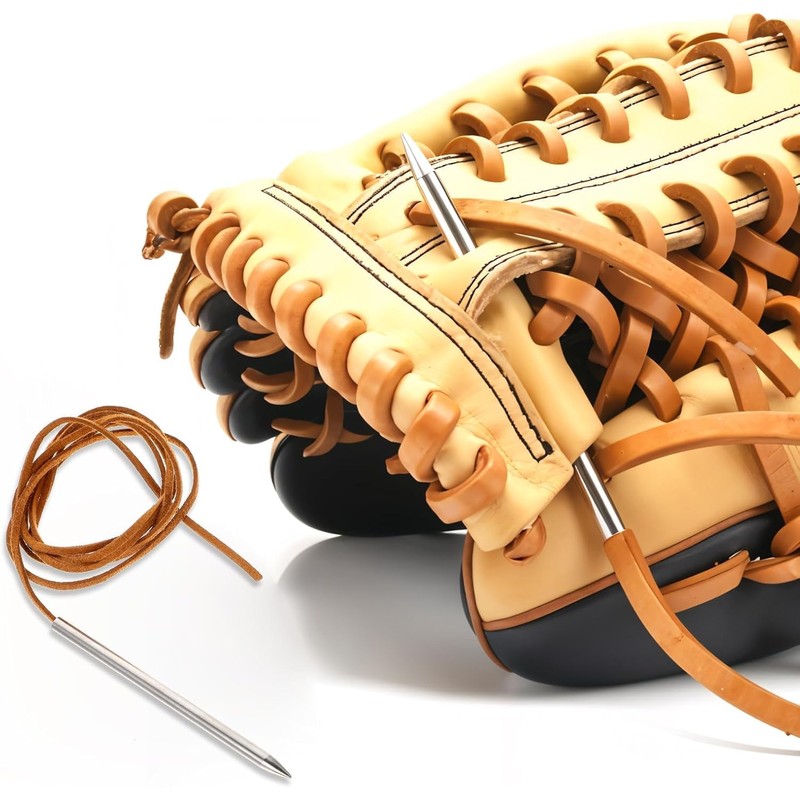 8Pcs Baseball Glove Repair Kit - 4 Style Stainless Steel