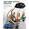 Trideer 9-Inch Pilates Ball, Small Exercise Ball for Yoga, Core