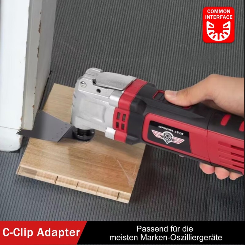 Saw Blades Kit, 122-Piece Oscillating Multitool Saw Blade Accessory Set,