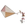 Single Wheel Kite 3D Clipping Simple Assembly Vintage Simple Diamond