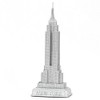 Empire State Building Statue from New York City Silver 9