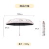 YasYouRi Folding Umbrella, Cat Paw Cat Pattern, Cute, Open and