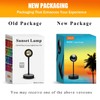 QUIGO Sunset Lamp Night Light Projector LED Room Decor Bedroom