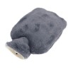 Plush Hot Water Bottle with Soft Plush Cover 2000ml Anti