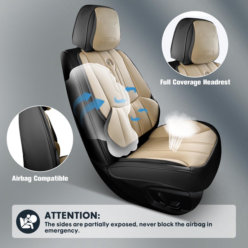 Pickup Seat Covers Custom Fit for Dodge Ram 1500/2500/3500 2002-2025