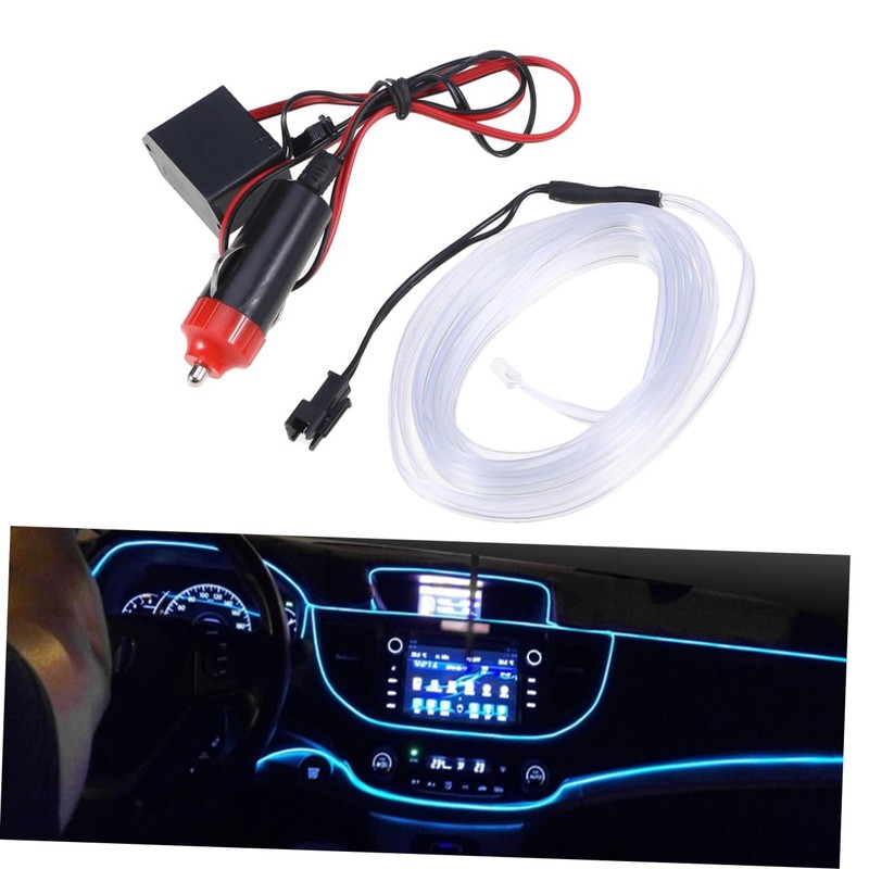 CHILDWEET Blue Led Strip Cold Light Line for Car Dashboard