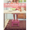 Dyforce Folding Step Stool 9 Inch, Kids Step Stool, Heavy