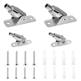 Rope Tension Set, Mounting Clamp with Screws Dowels, Race Rope Tension Set, Stainless Steel Curtain Rope Tension Set, Wire Rope Stainless Steel Accessories for Decorations, Hanging Shower Curtains,