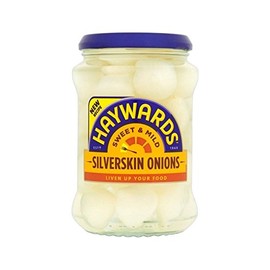 Haywards Sweet and Mild Silverskin Onions 400g - Pack of 4