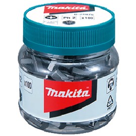 Makita B-24876 100 Piece Screw Bits PH2x25mm
