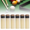 10Pcs Billiard Cue Tips 12/13mm Snooker Pool Cue Tip Replacement