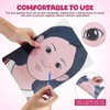 NUOBESTY Face Painting Practice Board Reusable Makeup Painting Board Face