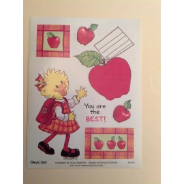 Suzy's Zoo 4 Suzy's Zoo sticker sheets: You are the best! 90044 (just $1 each)