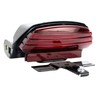 XLTOK Motorcycle Tri-Bar LED Rear Fender Brake Light Turn Signal