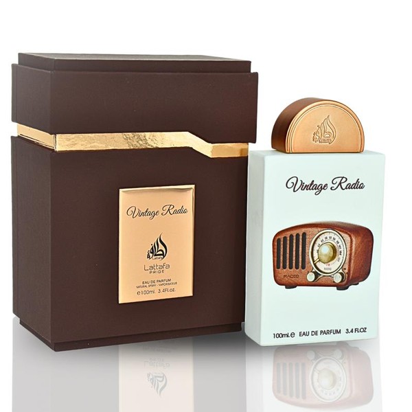 Lattafa Pride Vintage Radio EDP 100Ml (3.4Oz) Long Lasting UNISEX