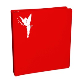 Bargain Max Decals Star Fairy Silhouette Sticker Decal Notebook Car Laptop 5.5" (White)