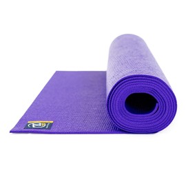 Yoga-Mad Studio Yoga Mat | 183 x 60 x 4.5mm | Non Slip High Density Exercise Mat | Used for Pilates, Yoga, Stretching, Home Workouts and General Fitness (Purple)