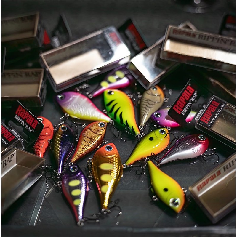 Rapala Rippin' Rap 05 Fishing lure, 2-Inch, Chrome
