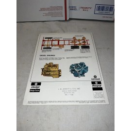 1973 DODGE TRUCKS HEAVY-DUTY LCF DIESEL MODELS ORIGINAL SALES BROCHURE DEALER