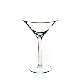 Fair Trade Recycled Martini Glass Pair (Long) M2