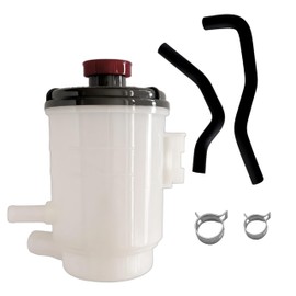 Chiotopar Power Steering Reservoir Kits For Honda Accord 2008-2012, Honda Accord Crosstour 2010 2011, Honda Crosstour 2012 53701-TA0-A01 53701TA0A01 With Suction Line Hose Return Lines Hoses clamps