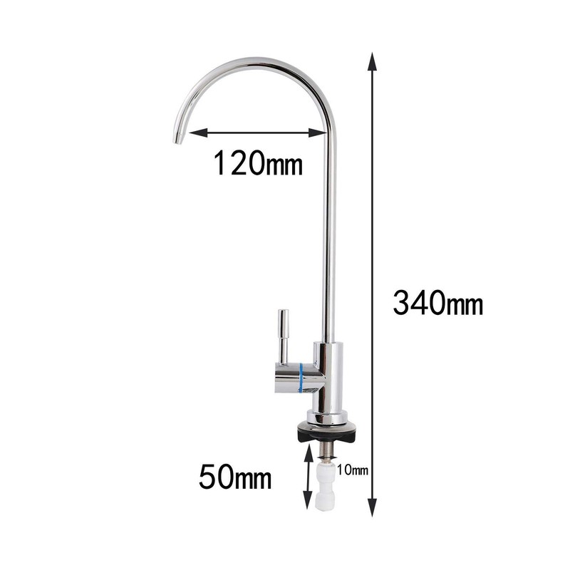 TOPWAY Drinking Water Tap Stainless Steel Kitchen Sink Faucet Single