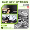 Windshield Sun Shade Custom Fit for Honda CRV 2002-2025, Upgraded