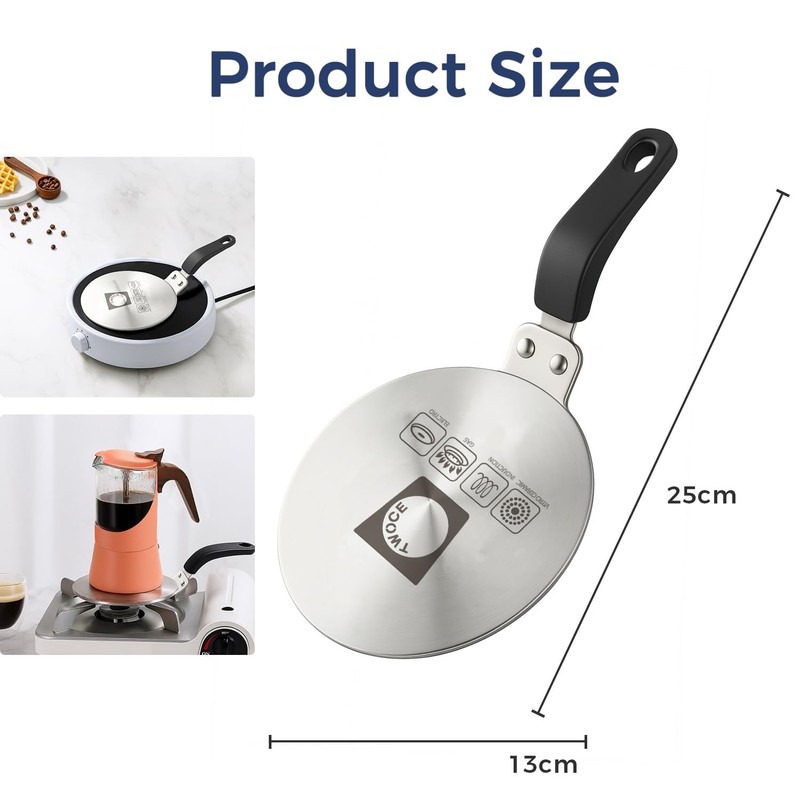 TWOCE Glass Moka Pot for Stovetop & Induction - Italian