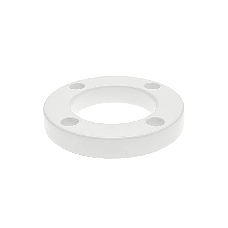 Advent Wreath Ceramic, White, Diameter 12.5 cm