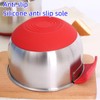 KUNANG Stainless Steel Mixing Bowls, non slip silicone base bowls