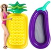 Libima 2 Pcs 73 Inch Giant Pineapple Pool Floats 75