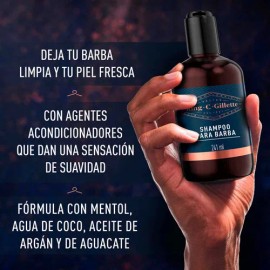 Shampoo para Barba King C. Gillette 241ml