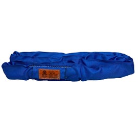 Power Lift PL7x8' Blue Polyester Round Sling (21,200 lb. Vertical Capacity)| Various Sizes in Listing | Kennedy Wire Rope & Sling Co. | Proudly Manufactured in The USA