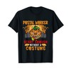 Postal Worker Scary Enough Without A Costume Scary Pumpkin T-Shirt