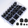 Ewwtrey 145 Pcs Screw Caps and Nuts Plastic Caps for