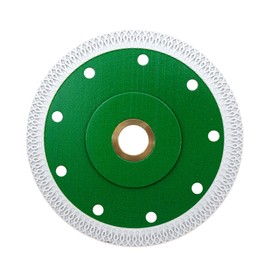 KURSTOL Tile Porcelain Diamond Blade - 4.5"/115mm Super Thin Diamond Cutting Disc Wheel,Arbor 7/8"-5/8" for Ceramic Granite,Marble Angle Grinder Tile Saw Blade