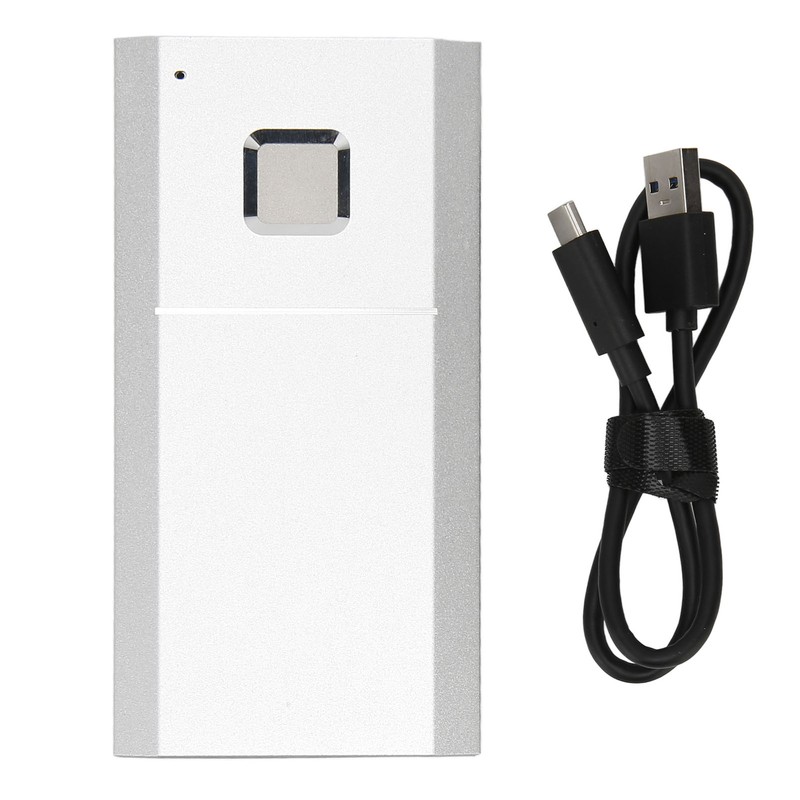 Touch Portable SSD 500GB Fingerprint High Security External SSD with