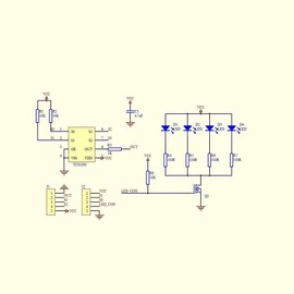 TCS230 Upgraded TCS3200 Color Detector Module, 3-5V Three Colors RGB LED Sensor Module with White LED Light, 10mm Detection Distance for DIY