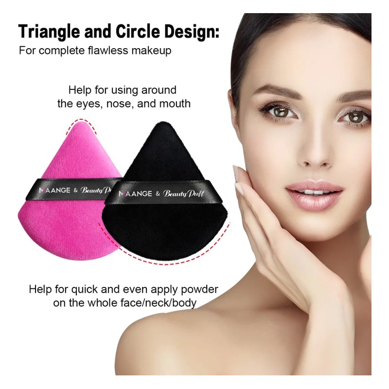Esponja Maquillaje En Polvo 6 Pcs Beauty Blender Con Caja