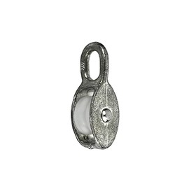 MASIDEF S.R.L. CC270522 Zinc Alloy and Polyamide Pulley for Ropes Diameter 9 mm Galvanised