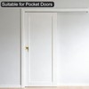 Malimali Pocket Door Lock, Pocket Door Hardware Square Door Lock