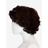 EpicCosplay Aion Short Wavy/Curls Wig (Dark Brown)