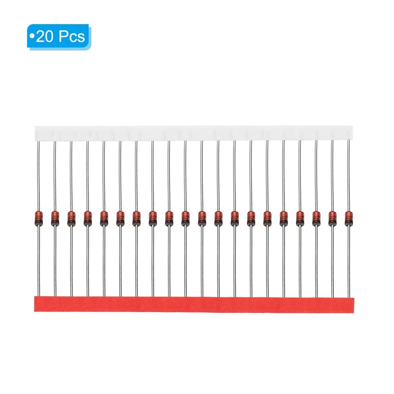 PATIKIL Zener Diodes 20 Pcs 1W Zener Diodes Assortment 4.7V