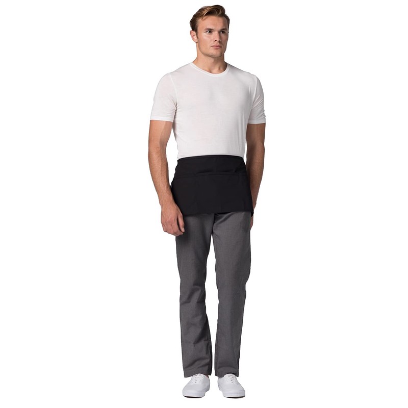 ADAR UNIFORMS Belt Apron - 709 - Black - Regular