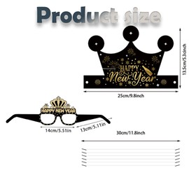 12 Pcs New Years Eve Decorations 2025, New Year's Eve Decorations, for Celebrating Parties and Adding Atmosphere to The Chinese New Year, Multi Functional and Exquisite New Year Decorations