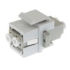 Lind Kitchen Snap-On LC UPC Duplex Fiber Optic Keystone Coupler
