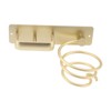 Hair Dryer Holder Hair Straightener Storage Bracket Rack Space Aluminum