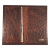 Original Nocona Dark Ostrich Print Long Wallet