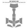 Qavctw 9Pcs Helmet Patches Hook and Loop, Tactical Patches Military